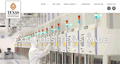 Desktop Screenshot of manufacturetexas.org